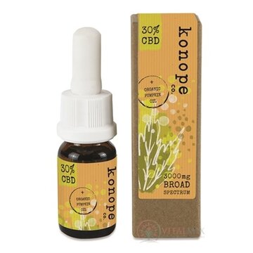 konope co. 30% + ORGANICKÝ TEKVICOVÝ OLEJ 1x10 ml obrázok