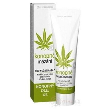 Konopné mazanie 10% konopného oleja 1x100 ml obrázok