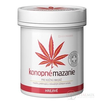 Konopné mazanie hrejivé 1x250 ml obrázok