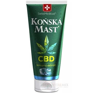 KONSKÁ MASŤ s CBD chladivá bylinný balzam 1x200 ml obrázok
