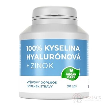 KYSELINA HYALURÓNOVÁ + ZINOK - Boos Trade cps 1x90 ks obrázok
