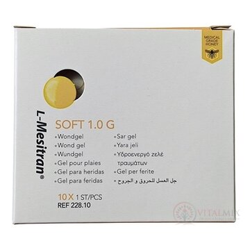 L-Mesitran SOFT gél na rany, vrecká po 1 g, 10x1 ks obrázok