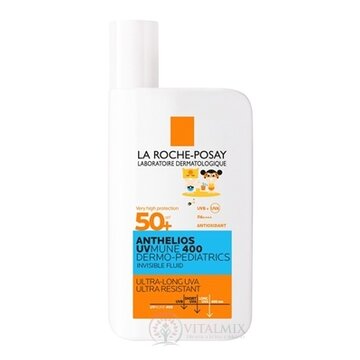 LA ROCHE-POSAY ANTHELIOS DP INVISIBLE FLUID SPF50+ ultraľahký fluid pre deti s ochranným faktorom 1x50 ml obrázok