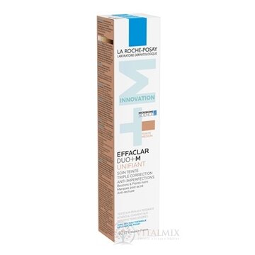 LA ROCHE-POSAY EFFACLAR DUO+ M UNIFIANT MEDIUM tónovaný krém pre pleť so sklonom k akné, stedný odtieň 1x40 ml obrázok