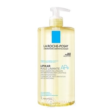 LA ROCHE-POSAY LIPIKAR HUILE LAVANTE AP+ kúpeľový a sprchovací olej, s pumpičkou 1x1000 ml obrázok
