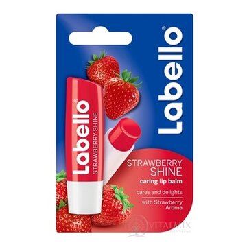 Labello STRAWBERRY SHINE (fruity shine) balzam na pery 1x4,8 g obrázok