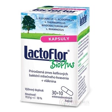 LactoFlor BioPlus cps 30+10 (33% zadarmo) (40 ks) obrázok