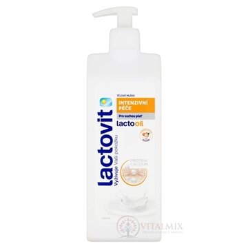 Lactovit Lactooil Telové mlieko Intenzívna starostlivosť, na suchú pleť 1x400 ml obrázok