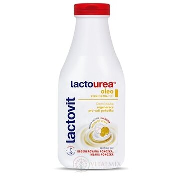 Lactovit LactoUrea Oleo sprchový gél, veľmi suchá pleť 1x500 ml obrázok