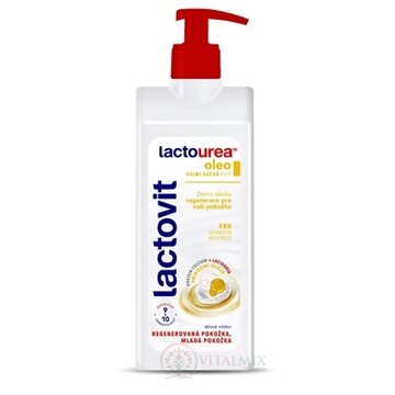 Lactovit LactoUrea Oleo telové mlieko, veľmi suchá pleť 1x400 ml obrázok