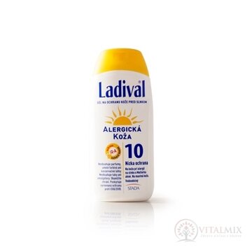 Ladival ALLERG SPF 10 gél na opaľovanie 1x200 ml obrázok