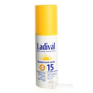 Ladival ALLERG SPF 15 sprej na ochranu kože pred slnkom 1x150 ml obrázok