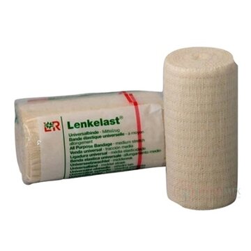 LENKELAST 10cmx5m obväz univerzálny so stredným ťahom 1x1 ks obrázok