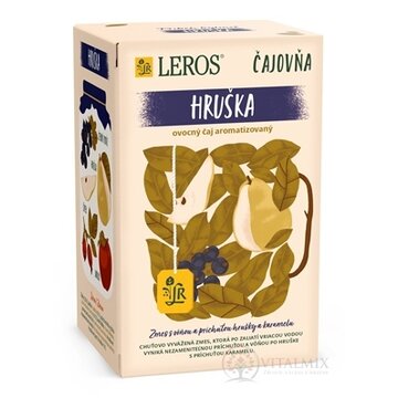 LEROS Čajovňa HRUŠKA ovocný čaj, s príchuťou karamelu, nálevové vrecúška 20x2,5 g (50 g) obrázok