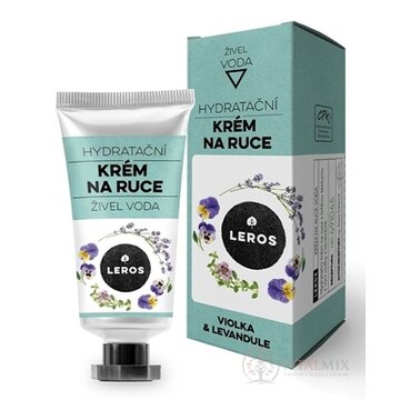 LEROS HYDRATAČNÝ KRÉM NA RUKY ŽIVEL VODA s fialkou a levanduľou 1x30 ml obrázok
