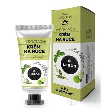 LEROS HYDRATACNY KREM NA RUKY ŽIVEL VZDUCH s mätou a bergamotom 1x30 ml obrázok
