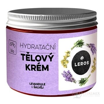 LEROS HYDRATAČNÝ TELOVÝ KRÉM LEVANDUĽA & ŠALVIA 1x200 ml obrázok