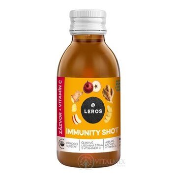 Leros Immunity SHOT ZÁZVOR+VITAMÍN C šťava 1x150 ml obrázok
