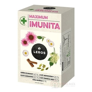 LEROS IMUNITA MAXIMUM nálevové vrecká (inov. 2021) 20x1,2 g (24 g) obrázok