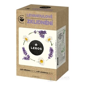LEROS LEVANDUĽOVÉ UPOKOJENIE bylinný čaj, nálevové vrecká 20x1 g (20 g) obrázok