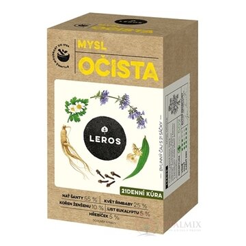 LEROS OČISTA MYSEĽ nálevové vrecká (inov. 2021) 21x1,3 g (27,3 g) obrázok
