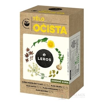 LEROS OČISTA TELO nálevové vrecká (inov. 2021) 21x1,4 g (29,4 g) obrázok