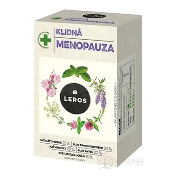 LEROS POKOJNÁ MENOPAUZA bylinný čaj, nálevové vrecká 20x1,3 g (26 g) obrázok