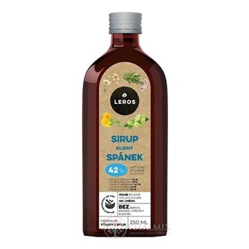 LEROS Sirup Pokojný spánok 1x250 ml obrázok