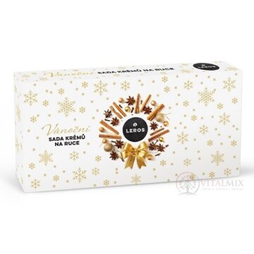 LEROS VIANOČNÁ SADA KRÉMOV NA RUKY 5 4 druhy krémov po 30 ml (inov. 2025), 1x1 set obrázok