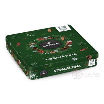 LEROS VOŇAVÁ ZIMA výber bylinných čajov, 9 druhov po 5 nálevových vrecúšok (inov. 2022), 1x1 set obrázok
