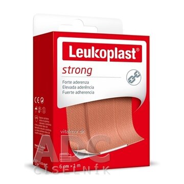 LEUKOPLAST STRONG náplasť na rany 6cm x 1m, pás, (inov.2020/2021) 1x1 ks obrázok