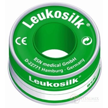 LEUKOSILK náplasť na cievke, 1,25cm x 5m, 1x1 ks obrázok