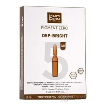 MartiDerm PIGMENT ZERO DSP-BRIGHT ampulky, pre veštky typy pleti 5x2 ml obrázok