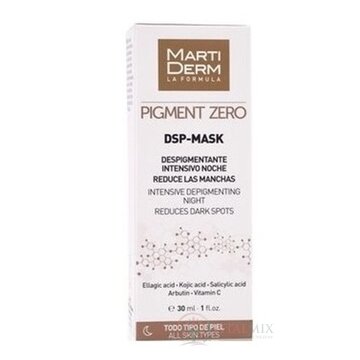 MartiDerm PIGMENT ZERO DSP-MASK nočná depigmentačná maska, pre všetky typy pleti 1x30 ml obrázok