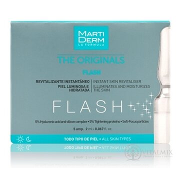 MartiDerm THE ORIGINALS FLASH ampulky, pre všetky typy pleti 5x2 ml obrázok