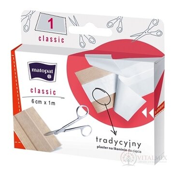 Matopat classic náplasť 6cm x 1m, 1x1 ks obrázok