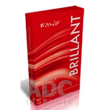 MAXIS BRILLANT LÝTKOVÉ PANČUCHY veľkosť 6, (II.KT), krátke, bez špice, bronz, 1x1 pár obrázok