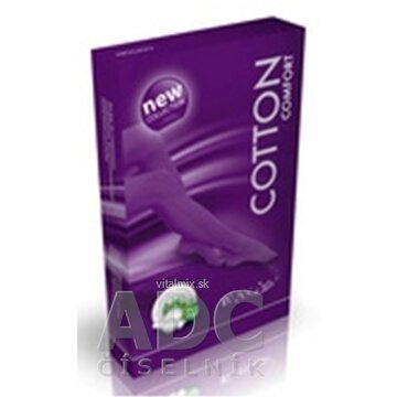 MAXIS COMFORT COTTON LÝTKOVÉ PANČUCHY veľkosť 6, (II.KT), normálne, so špičkou, bronz, 1x1 pár obrázok