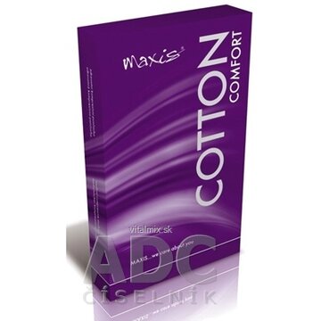 MAXIS COMFORT COTTON STEHENNÉ PANČUCHY veľkosť 4, (II.KT), krátke, so špicou, s krajkou, bronz, 1x1 pár obrázok