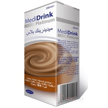 MediDrink Platinum príchuť kávová 30x200 ml obrázok