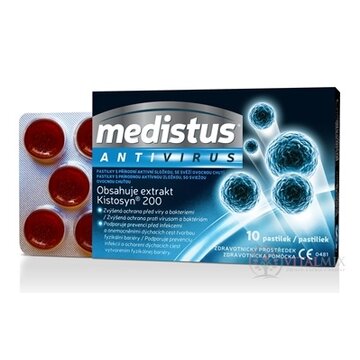 Medistus ANTIVIRUS pastilky 1x10 ks obrázok