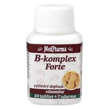 MedPharma B-komplex Forte tbl 30+7 zadarmo (37 ks) obrázok