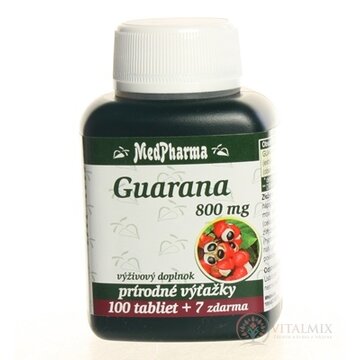 MedPharma GUARANA 800MG tbl 100+7 zadarmo (107 ks) obrázok