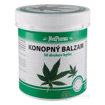 MedPharma KONOPNÝ BALZAM 30 druhov bylín, 1x250 ml obrázok
