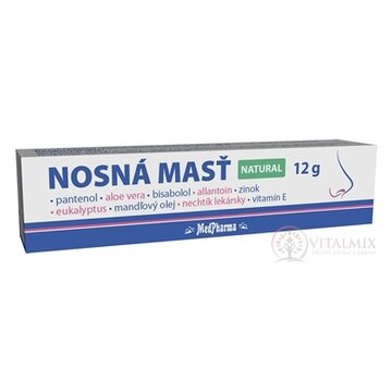 MedPharma NOSNÁ MASŤ NATURAL 1x12 g obrázok