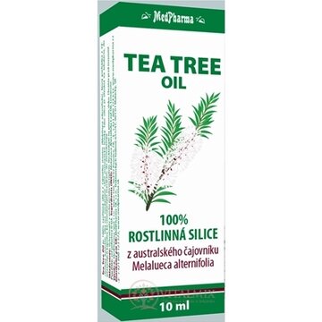 MedPharma TEA TREE OIL 100% rastlinná silica z austrálskeho čajovníka 1x10 ml obrázok