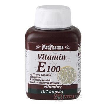 MedPharma VITAMÍN E 100 cps 1x107 ks obrázok