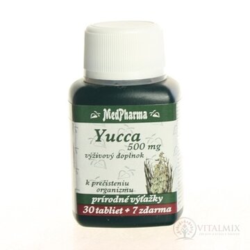MedPharma YUCCA 500MG tbl 30+7 zadarmo (37 ks) obrázok