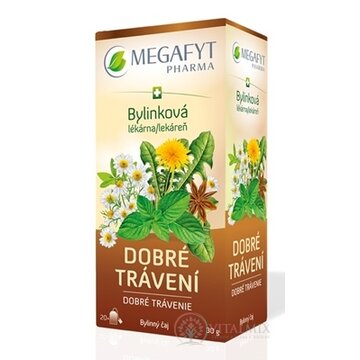 MEGAFYT Bylinková lekáreň DOBRÉ TRÁVENIE bylinný čaj 20x1,5 g (30 g) obrázok