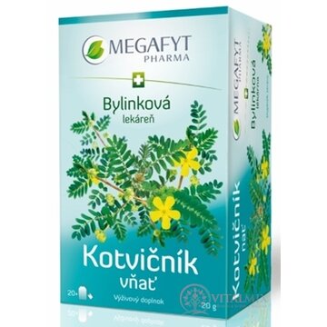 MEGAFYT Bylinková lekáreň KOTVIČNÍK vňať bylinný čaj 20x1 g (20 g) obrázok
